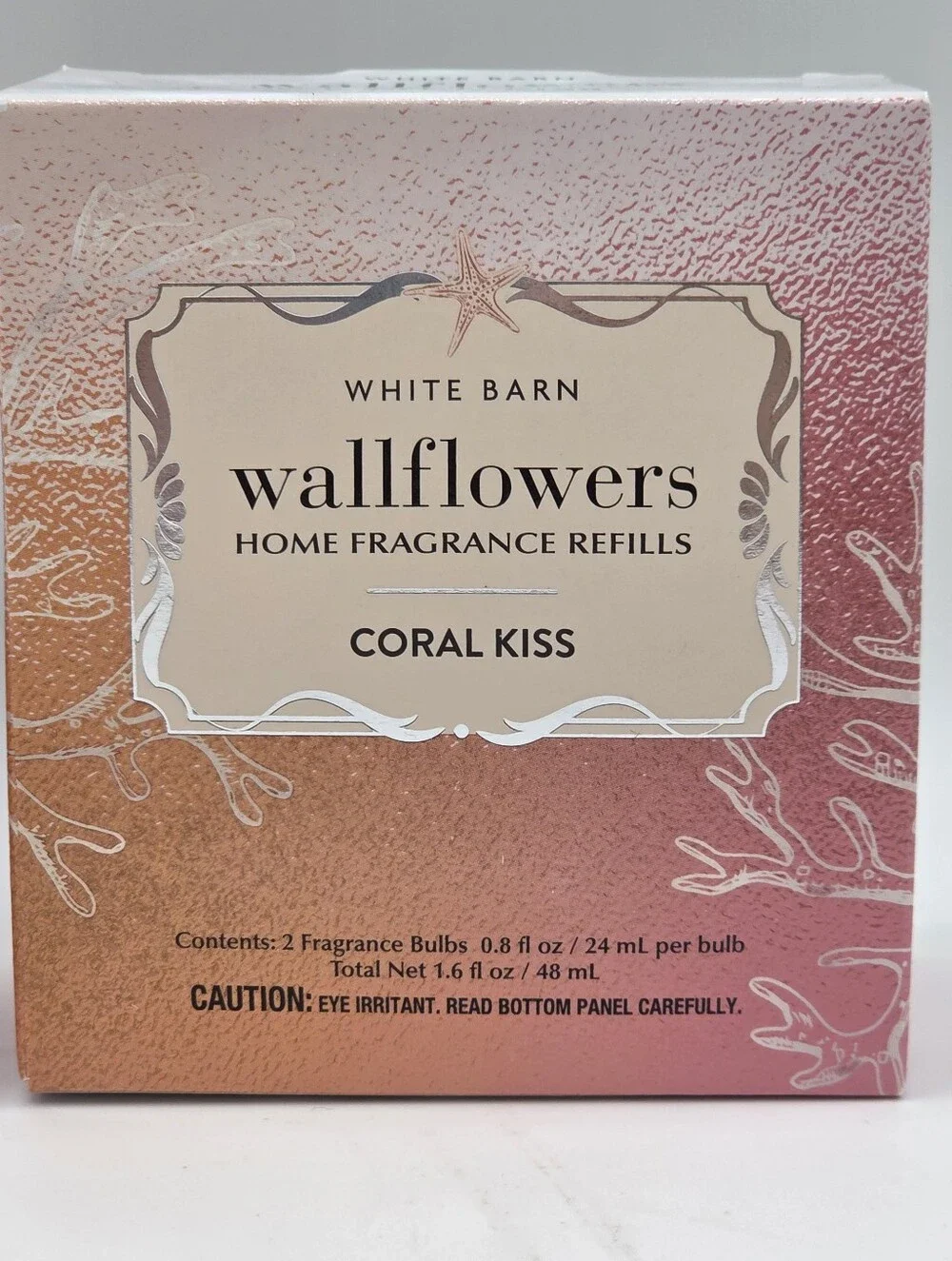 White Barn Wallflowers Home Fragrance Refills Coral Kiss X 4